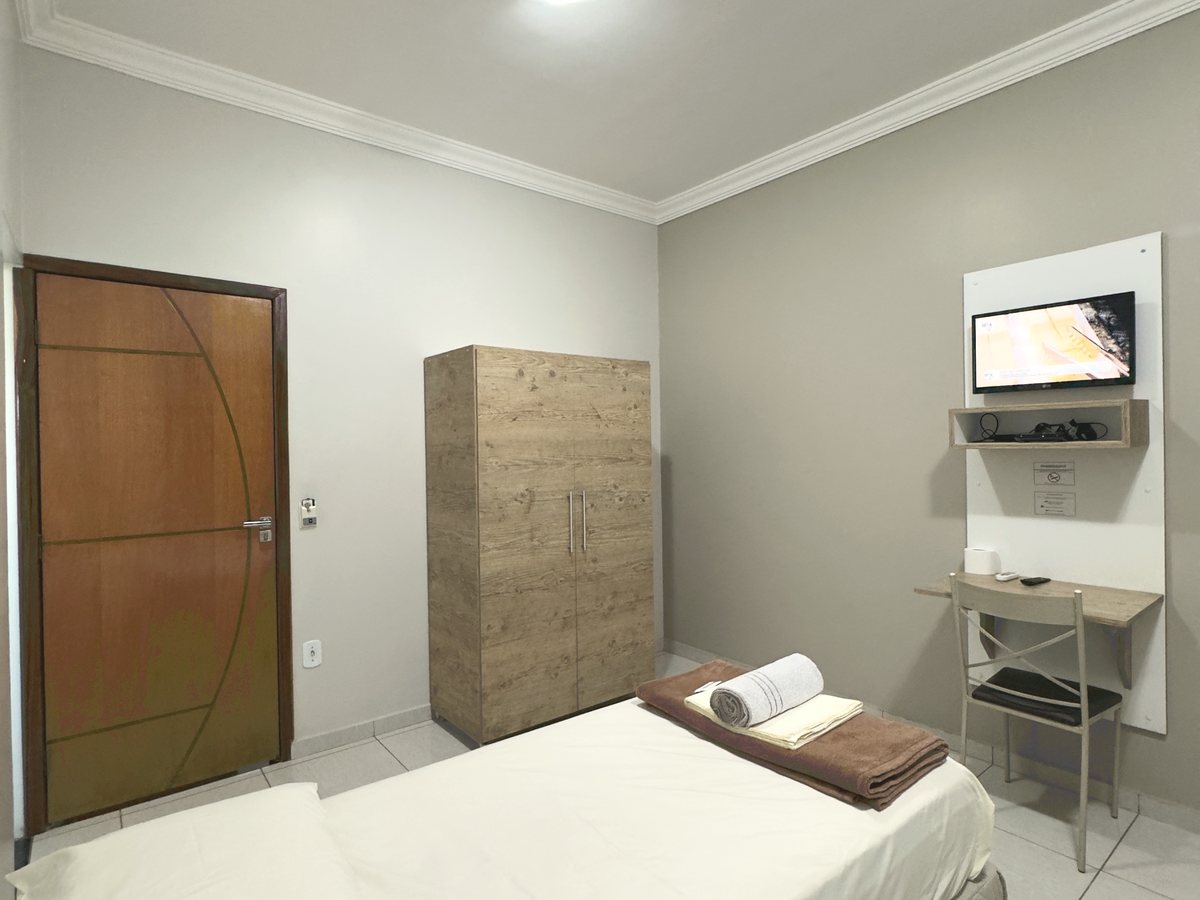 Apartamento com cama de solteiro